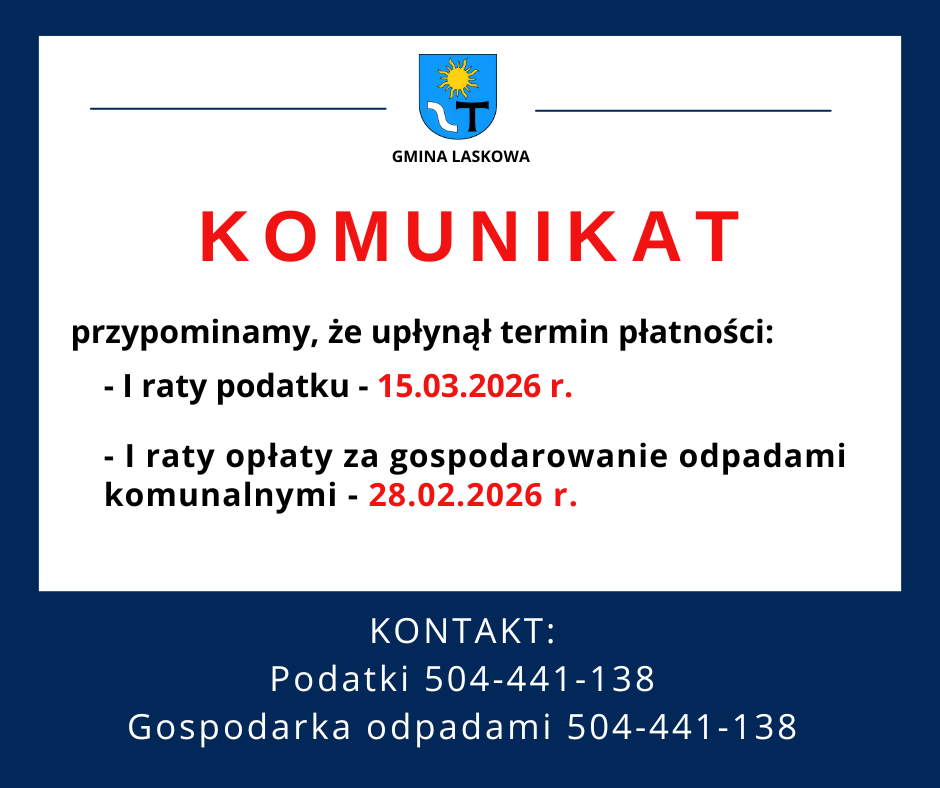 Przypomnienie o płatnościach